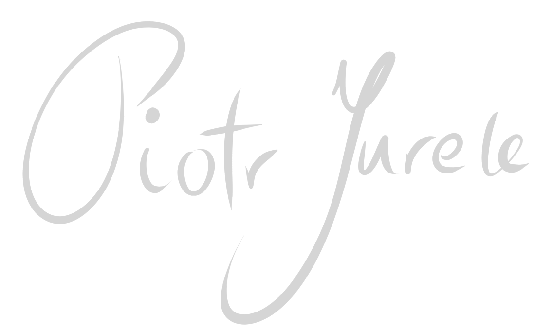 Piotr Jurek - Portfolio